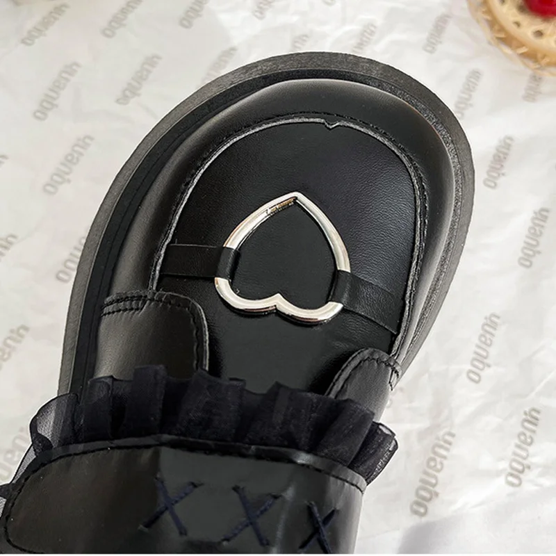 Mary Jane Shoes Women's 2022 Autumn New Retro Pu Small Leather Shoes Comfortable Wear-resistant Thick-soled Women's Shoes