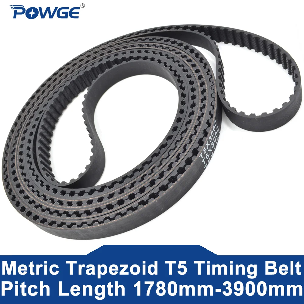 

Ремень ГРМ POWGE T5, 1 шт., Lp = 1780 1800 1820 1900 1905 1945 1960 2000 2125 2225 2280 2760 3000 3820 3900, ширина 6-50 мм, резина