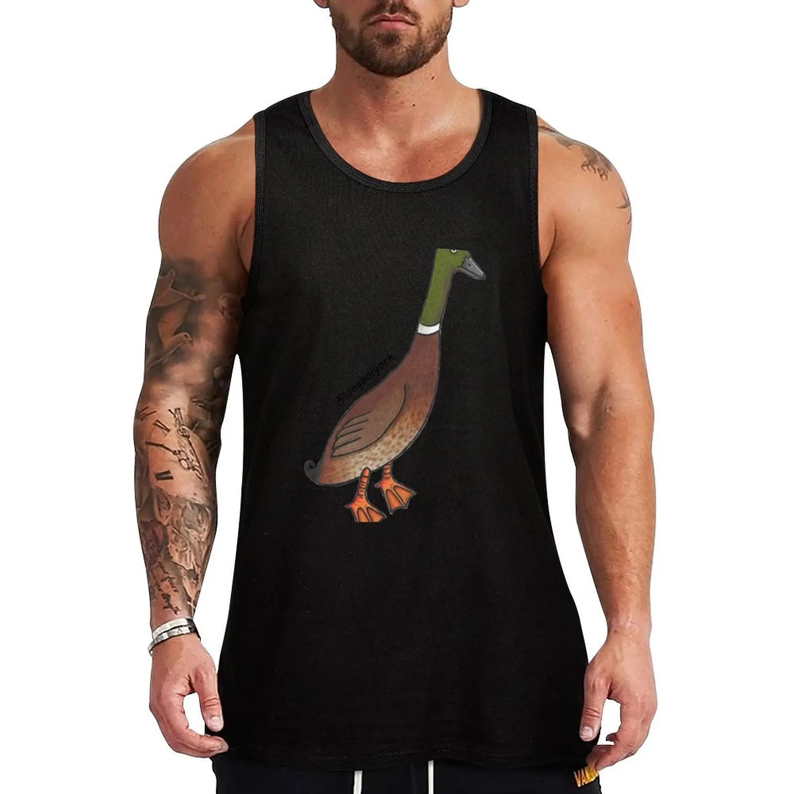 Большая длинная майка Boi хлопковые футболки для мужчин мужской летний жилет