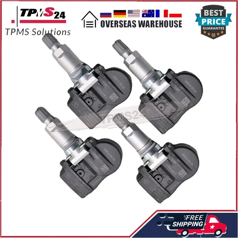 

Комплект Из 4 Датчиков Данных TPMS Для Suzuki Alto Baleno Cultus Grand Vitara Ignis Jimny Kizashi Swift SX4 433 МГц OEM №. 43...