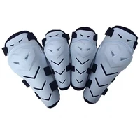 four piece motorcycle protector knee and elbow protection cross country anti fall leg protection