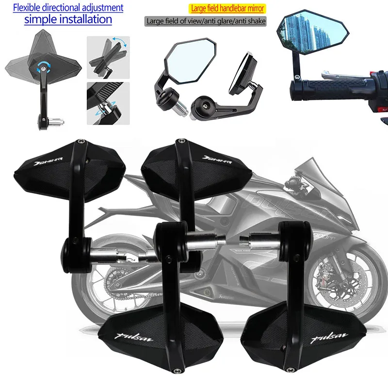 Для Bajaj Dominar 250 400 Pulsar RS200 NS200 150 160 180 Neon Avenger 220 160 CT 100 110 Platina NS125 зеркало заднего вида на руль