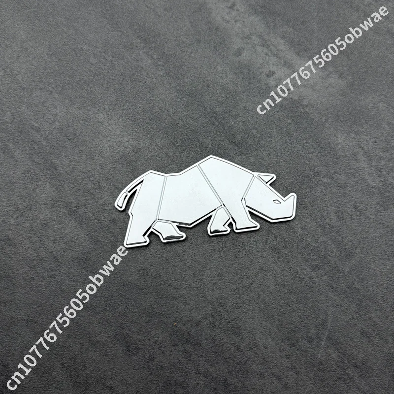 

Автомобильная 3D металлическая эмблема носорога, наклейка для Suzuki Jimny Swift Vitara SX4 JA11 JB31 JB33 JB43, аксессуары для крыльев багажника