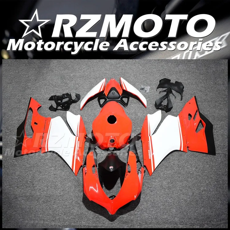 

Комплект обтекателей для мотоцикла из АБС-пластика, подходит для Ducati 899 1199 Panigale s 2012 2013 2014 12 13 14, кузов красного и белого цвета с крышкой бака