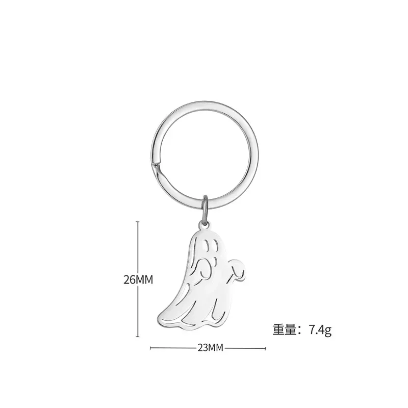 Брелок для ключей из нержавеющей стали с изображением героев мультфильмов