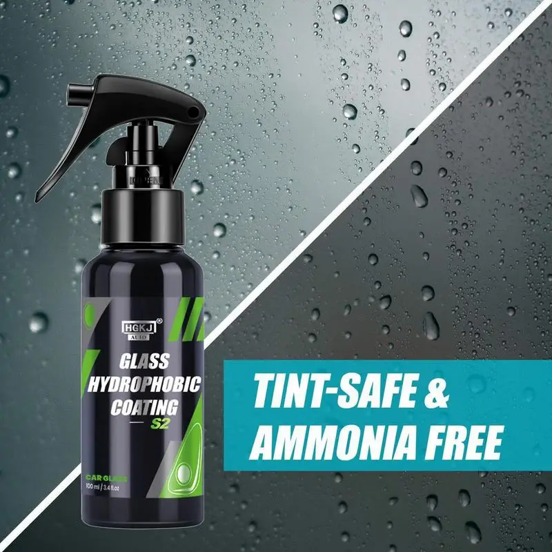 

50ml/100ml/300ml Car Rainproof Agent For Automobile Windshield Rearview Mirror Nano-hydrophobic Glass Coating