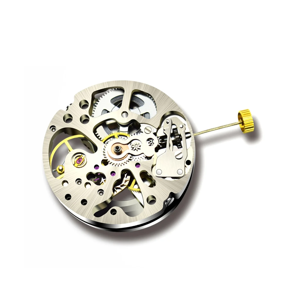 

Radiation-Up Skeleton Movement Adjustment Pattern Automatic Watch Movement 2001
