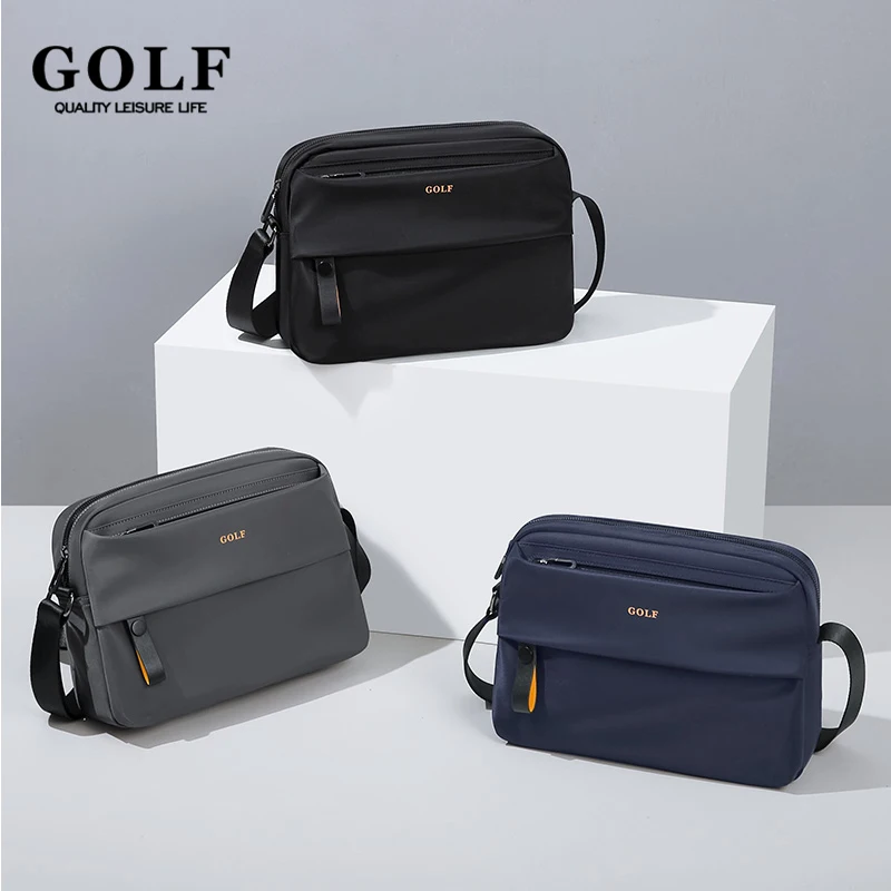 Сумки через плечо для гольфа с внутренним карманом мужская сумка