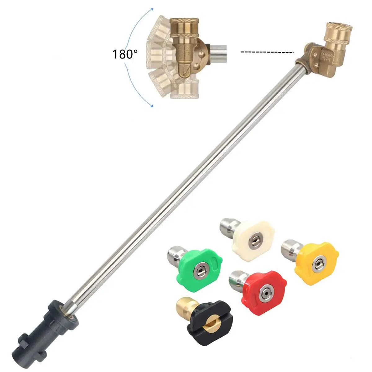 Удлинительная палочка для мойки высокого давления Karcher K2 K3 K4 K5 K7 с 180-градусным