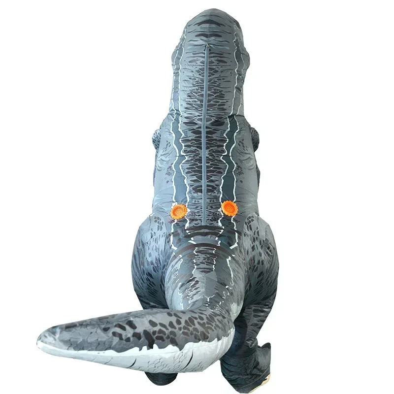 Cosxie надувной костюм Велоцираптор Тираннозавр Рекс Дино косплей мультяшная кукла