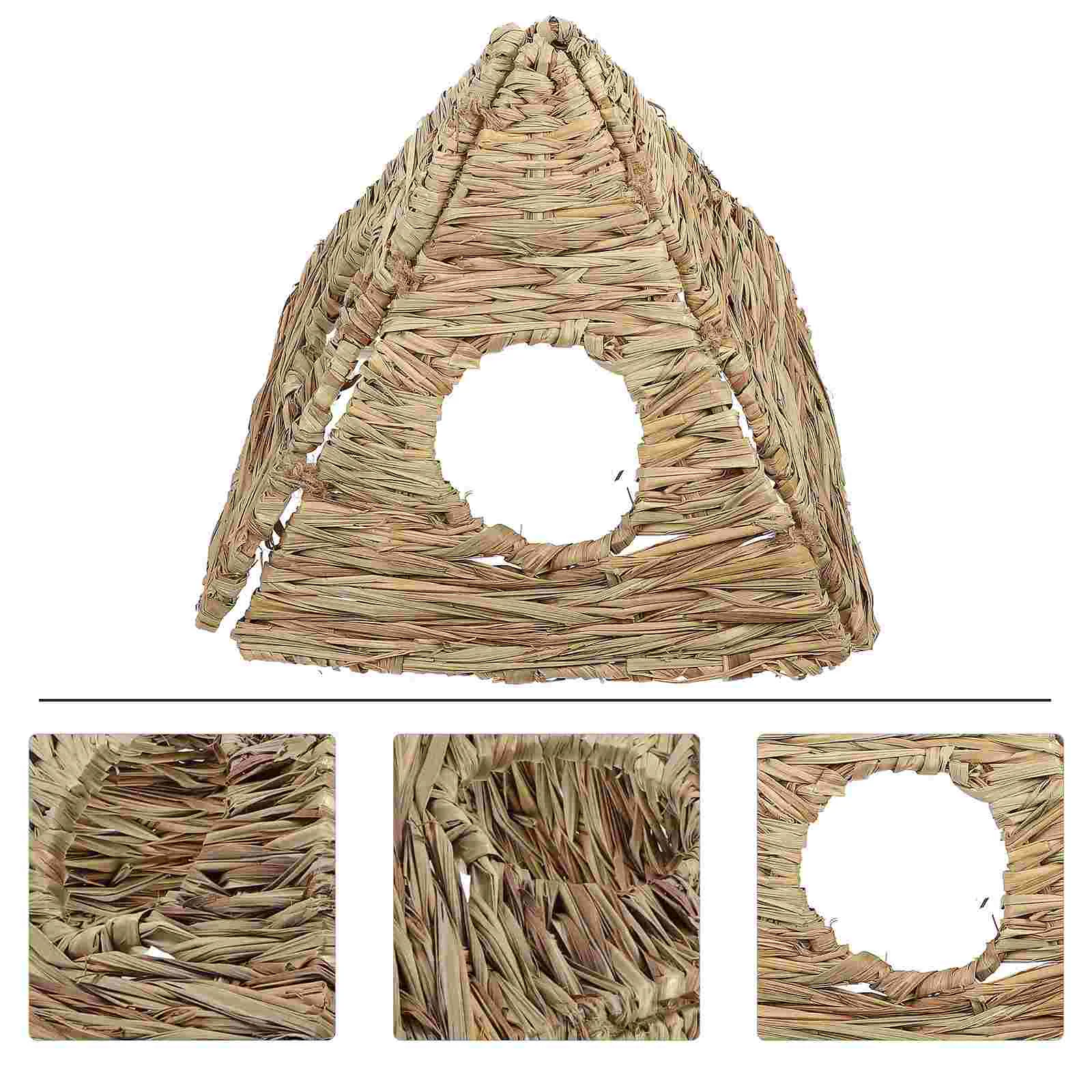 

1pc Hamster House Foldable Hamster Plaything Decorative Tunnel