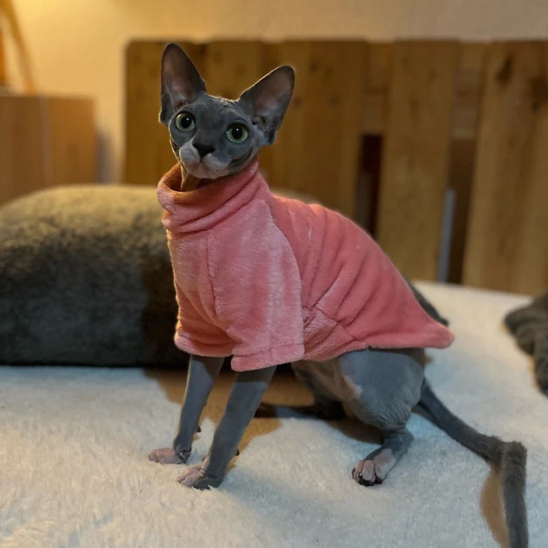 

Fashionable Clothes For Cats Sphynx Cat Sweater Kitten Clothing Hound Dog Hoodie Clothes For Sphinx Cat Outfit Pet Jumpsuits