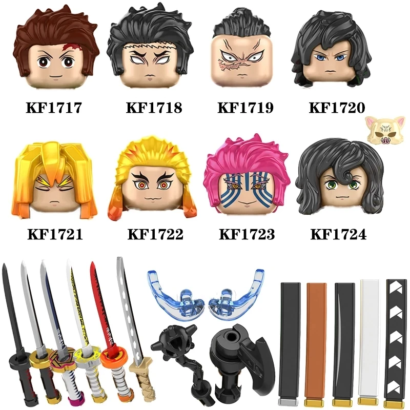 

Marvel Movies Avengers Superheroes Series MINI Action Figures Star Demon Slayer Building Blocks Assembly Toys Gifts Naruto Wars