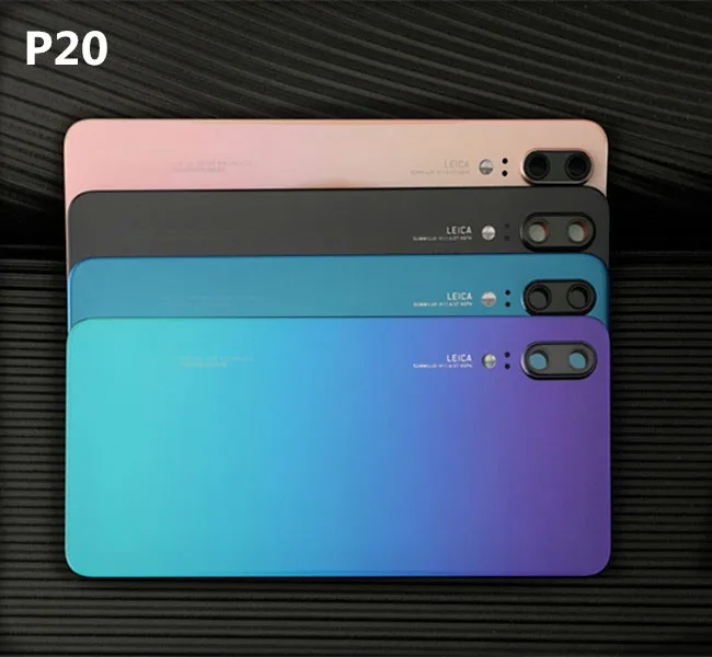 

For Huawei P20 EML-L29 Back Glass Panel Door Housing Case For Huawei P20 Back Cover With Camera Lens for Huawei P20 EML-L09 EM