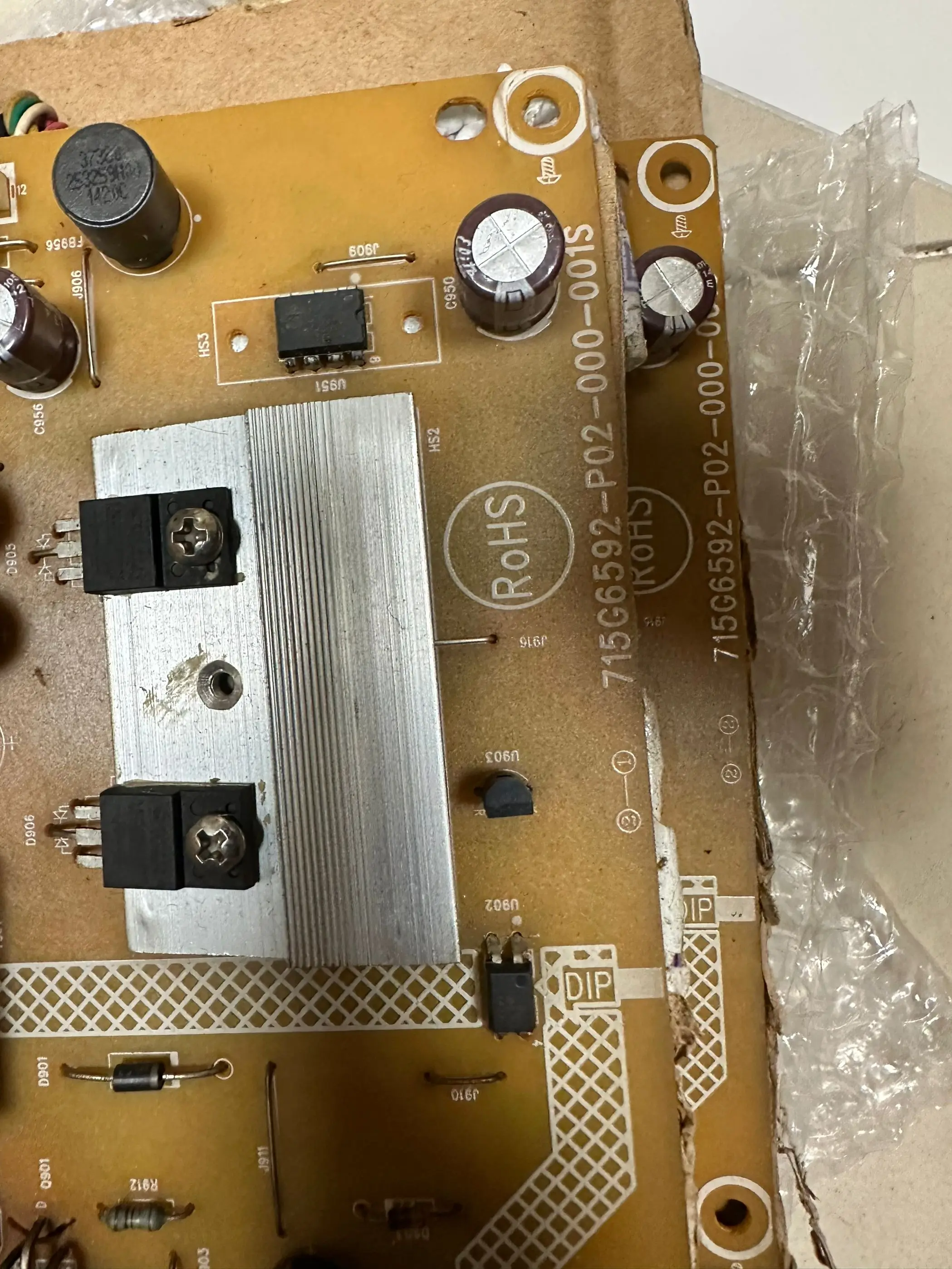 Оригинальная плата питания BDM3200FC 715G6592-P02-000-001S