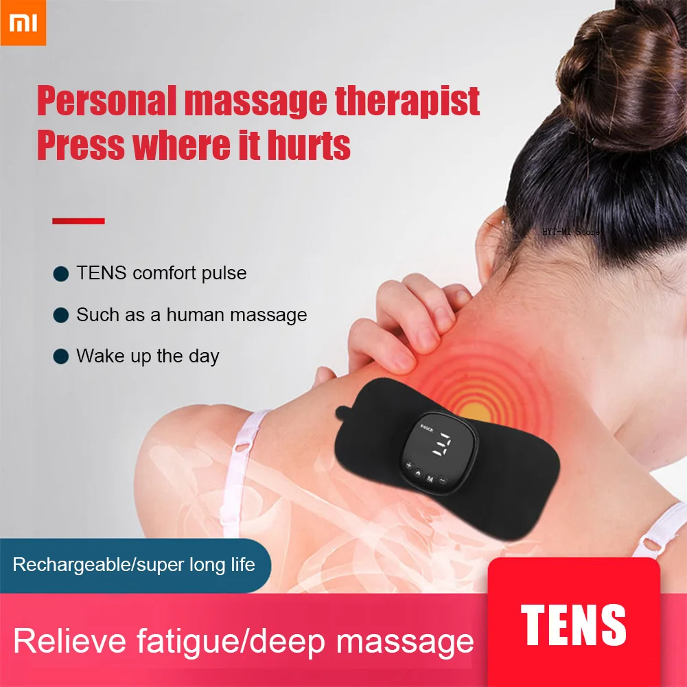 

Массажер Xiaomi с дистанционным управлением для шейного отдела, аппарат Вибрационный для расслабления мышц, плеч, шеи, ФИЗИОТЕРАПЕВТИЧЕСКИЙ и...