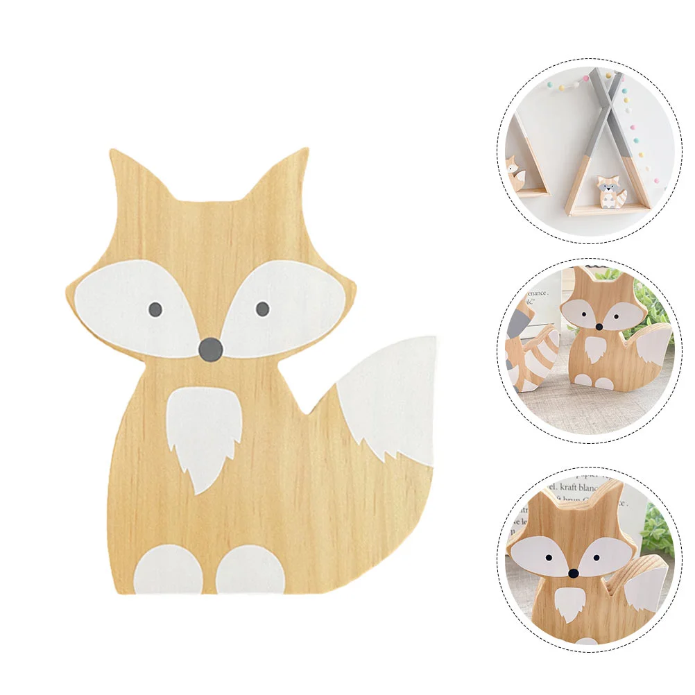 

Tabletop Wooden Figurine Centerpieces Shelf Sitters Decorative Table Sign for DIY Birthday Party Desktop Decor