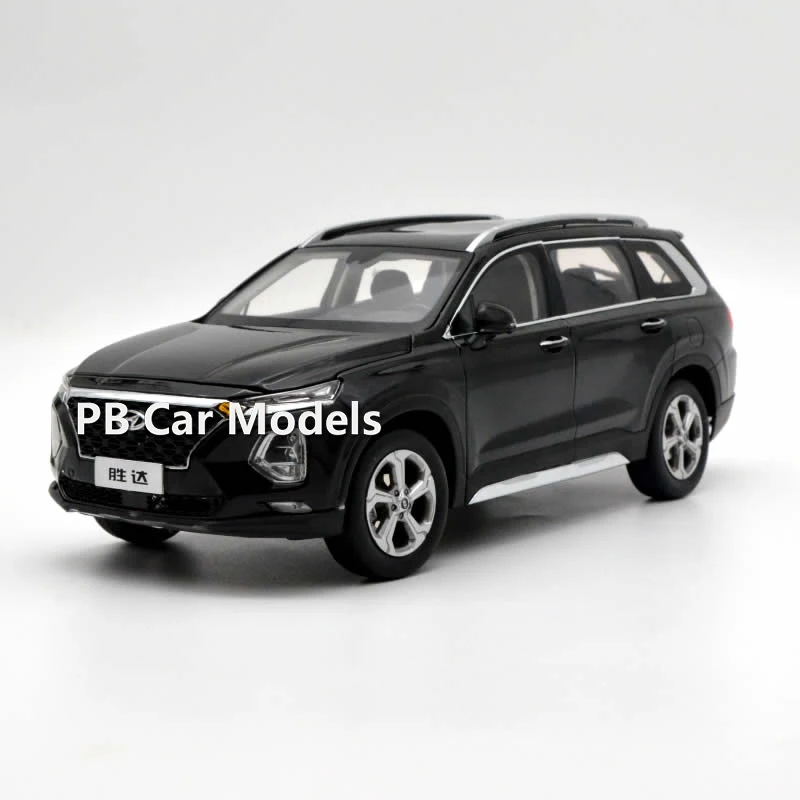 

Original Shengda car model fourth generation SANTAFE 1:18 car model