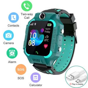 kids watches 4g smart watch xiaomi gps voice call smartwatch sos help camera phone watch for boys girls outdoor children watches free global shipping