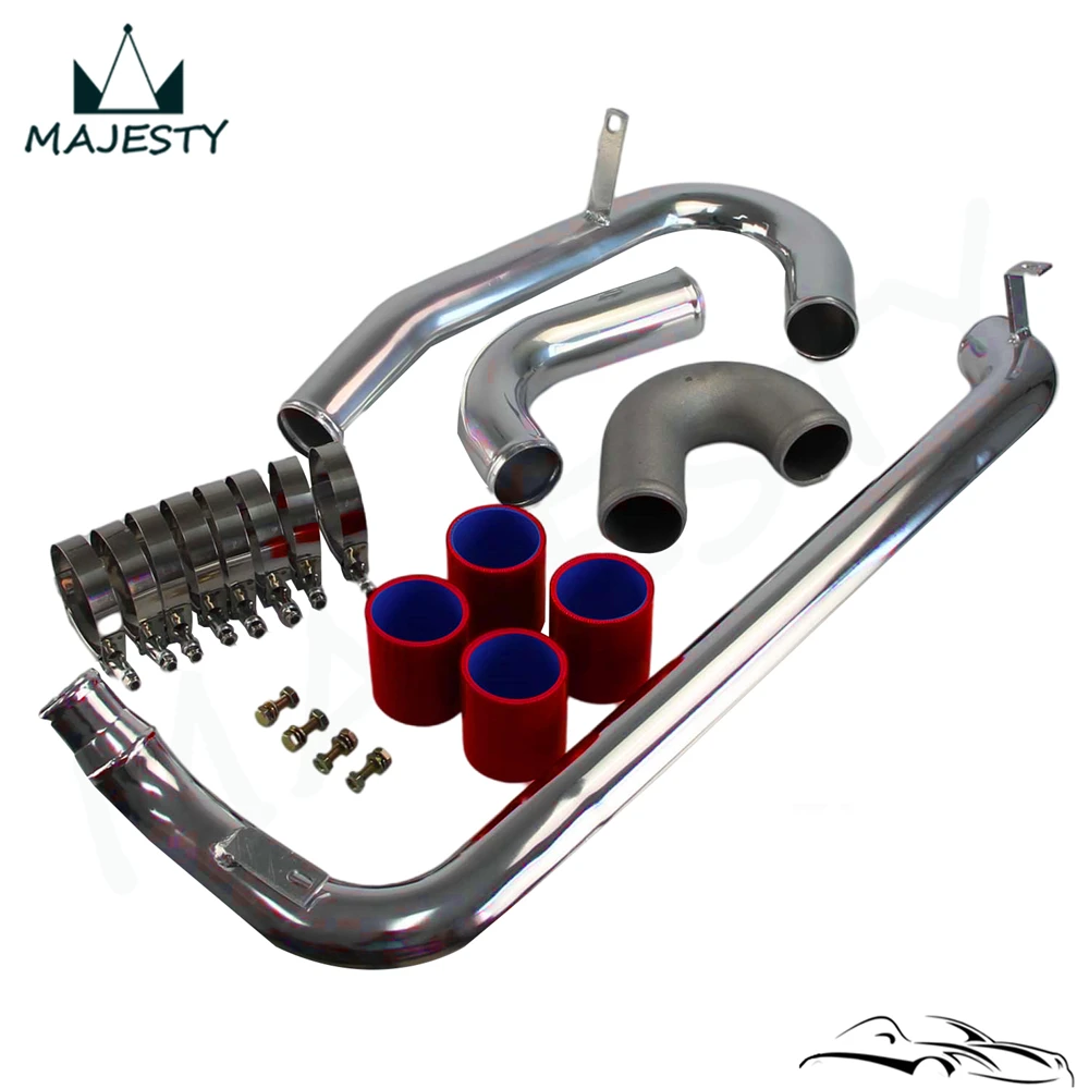 Алюминиевый трубопровод интеркулера подходит для Mitsubishi Lancer EVO 1 2 3 4G63 92-95