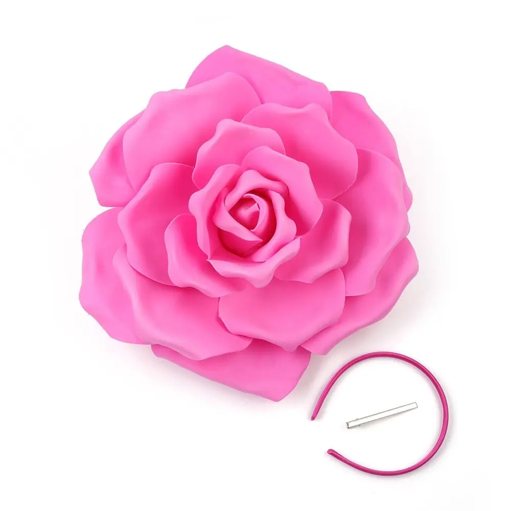 Преувеличенные розы шляпа-чародей свадебный макияж выпускной фотосессия