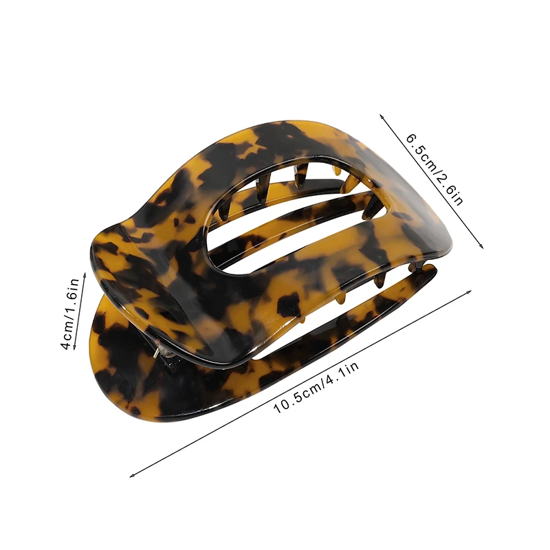 Модная Темпераментная Женская Плоская Круглая шпилька для волос Удобная