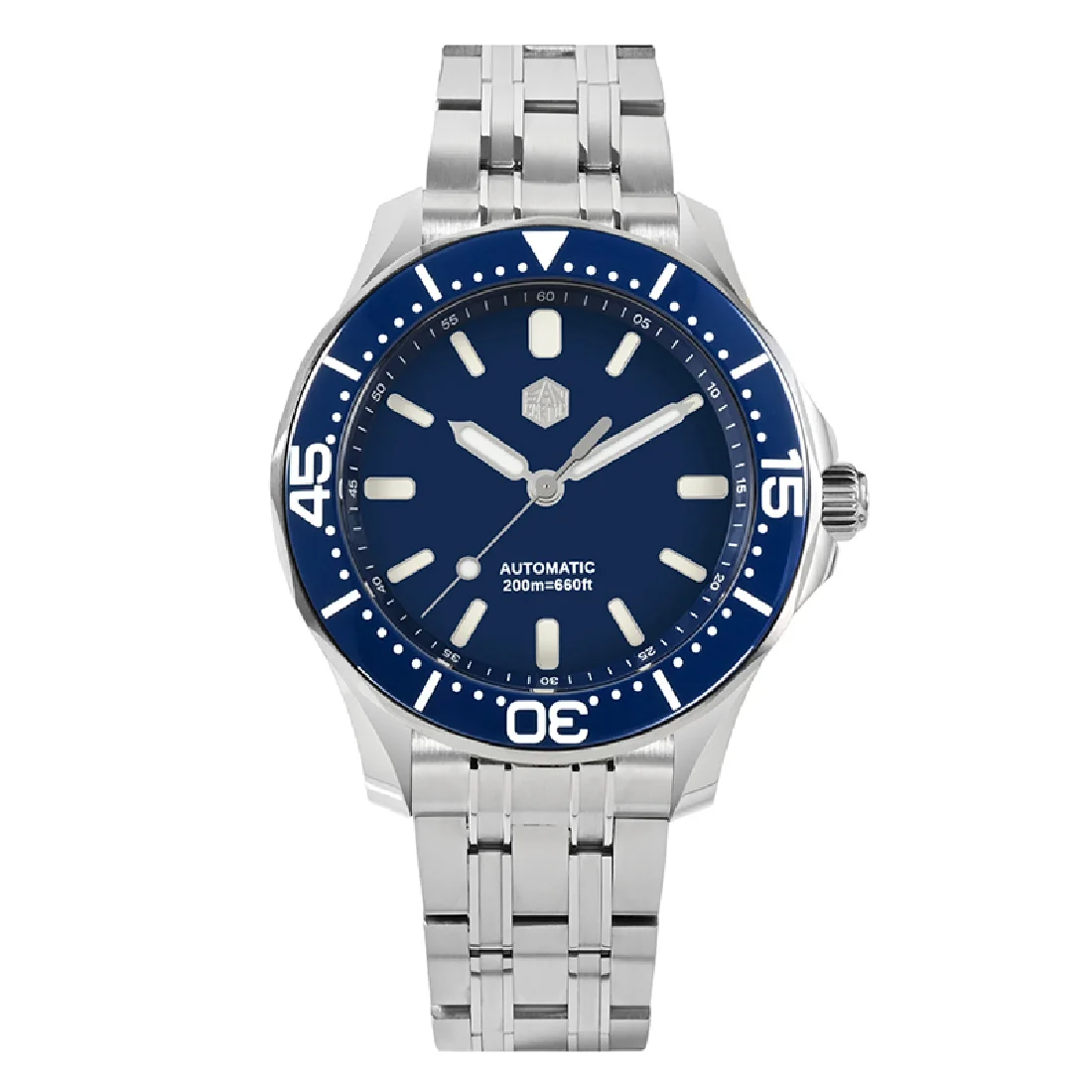 

San Martin Men Luxury Watch Diver Watches 41.5MM Automatic Mechanical Wristwatch 200M Waterproof BGW-9 Luminous Sapphire YN55