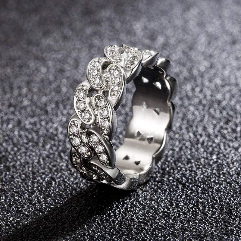 

DIWENFU S925 Sterling Silver Real Diamond Jewelry for Women Anillos De Silver 925 Jewelry Bizuteri Wedding Bands Diamond Rings