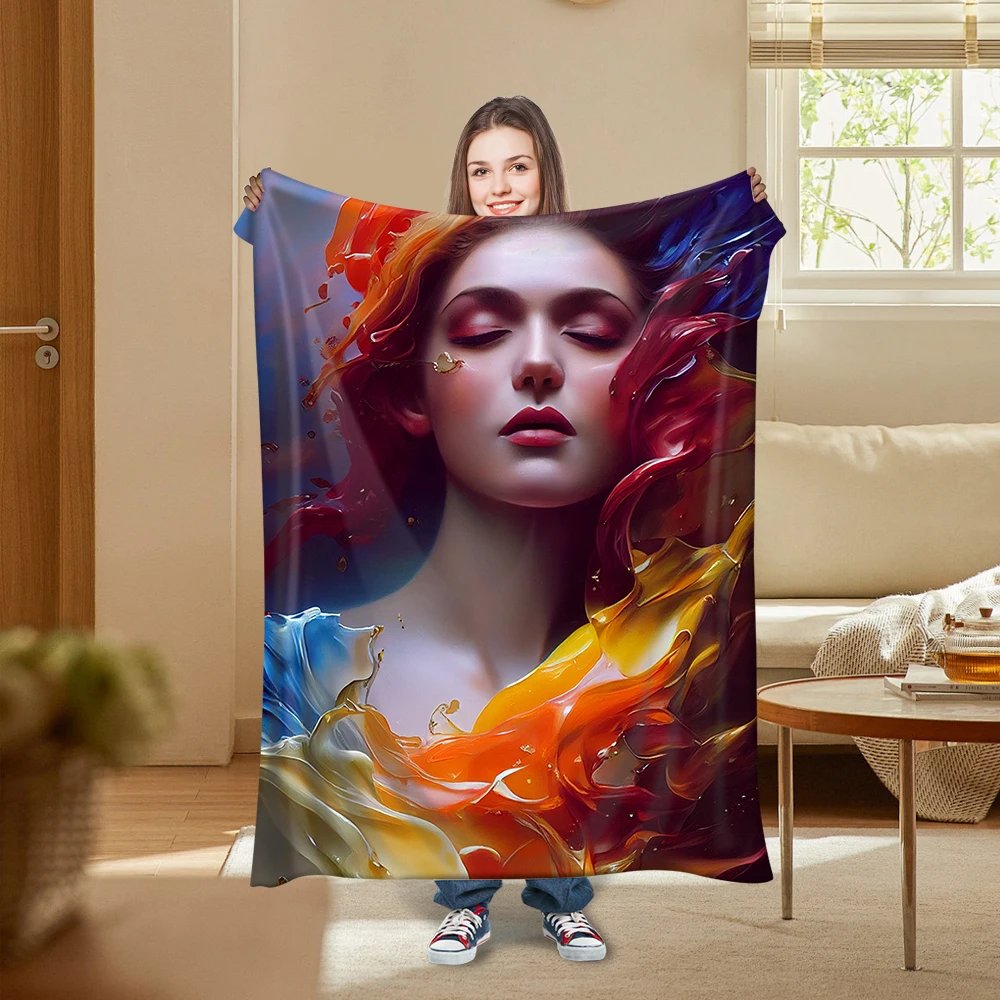 Одеяло хлопковое в скандинавском стиле для кровати 100% одеяла