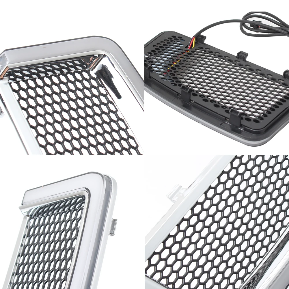 Светодиодный поворотный сигнал для мотоцикла обтекатель Нижняя решетка Harley Touring