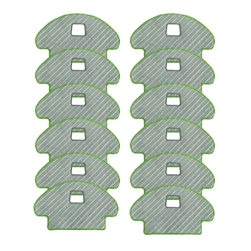 

12Pcs Mop Pad Rag Cloth Replacement Parts For Irobot Roomba Combo113 R113840 Robotic Vacuum Cleaner Accessories Parts