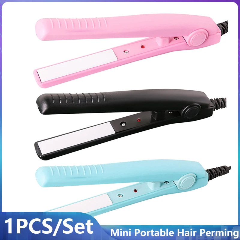 2 в 1 Мини портативный прибор для завивки волос стайлинга щипцы электрическая