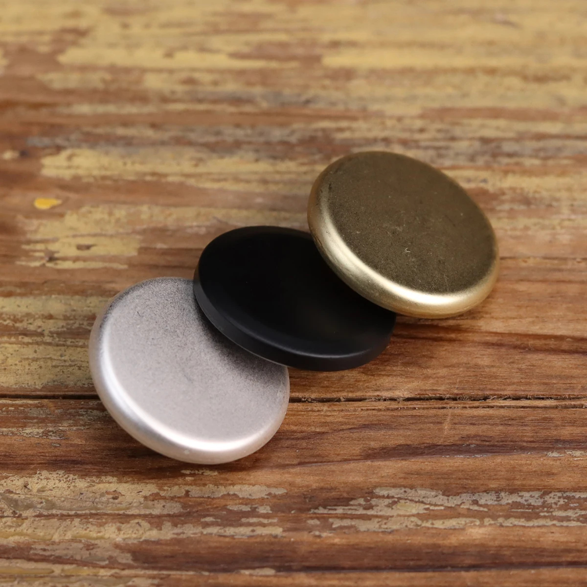 6 шт. Металлическая пуговица с гладкой поверхностью хвостовик для джинсов