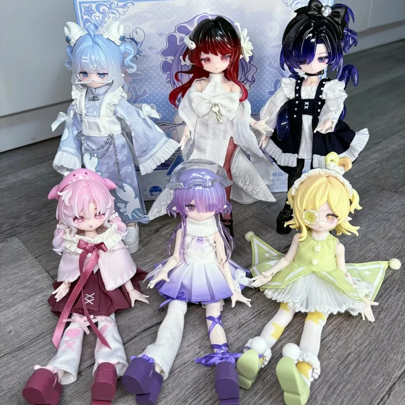 Лидер продаж Come4free Minty 18 Bjd Mi Tian Ocean Gemstone Series слепая коробка шарнирная фигурка шарнирная кукла игрушка подарок для девочки (art.: 3920d2ce2a217) - 3920d2ce2a217