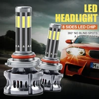 2pcs 110w car led headlight h1 h4 h7 h11 9005 9006 12v24v led bulb canbus lamp 22000lm hi lo beam 8 sided chip auto accessories