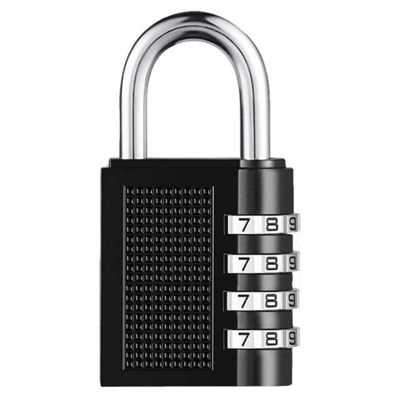 

Outdoor Long-Handle Waterproof Combination Padlock Locks 4-Digit For School Locker Gym Locker Fence Door