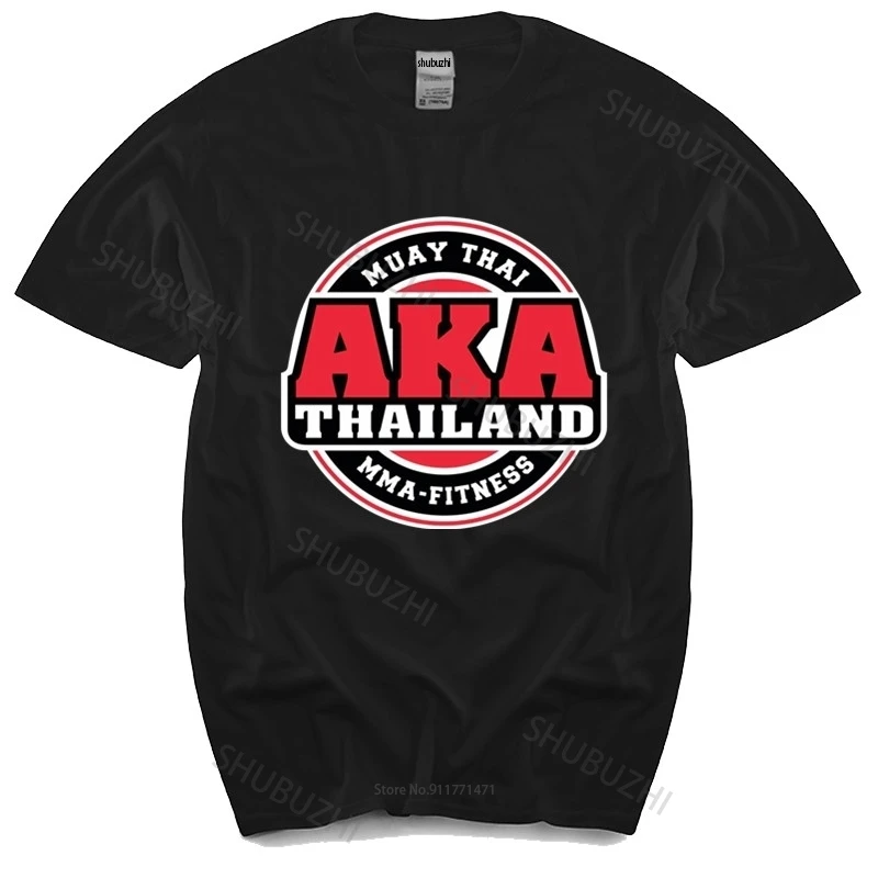 Хлопковая футболка мужские летние топы известные как Тайланд логотип