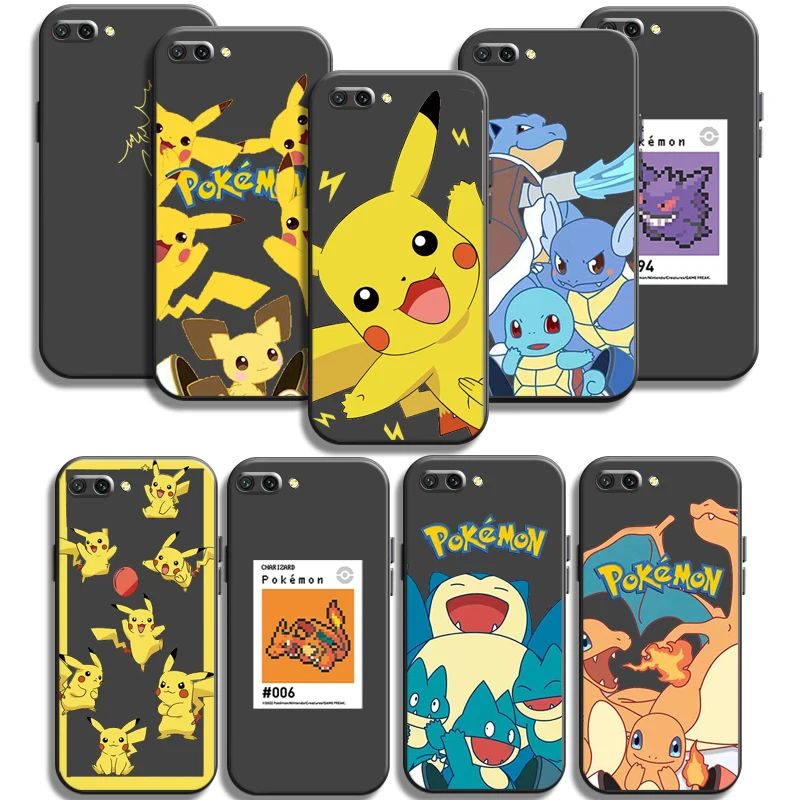 

Pikachu Pokémon Phone Cases For Huawei Honor P30 P30 Pro P30 Lite Honor 8X 9 9X 9 Lite 10i 10 Lite 10X Lite Cases Soft TPU