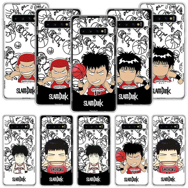 Чехол для телефона с аниме Slamdunk Slam Dunk для Samsung Galaxy S20 FE S10 Plus S21 S22 S23 Ultra S10E S9 S8 S7 Edge