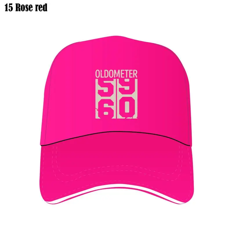 

Funny 60 Years Old Oldometer Vintage 60Th Birthday Odometer Bill Hats Hats Bill Hats For Male Cap Prevalent Classic Cotton