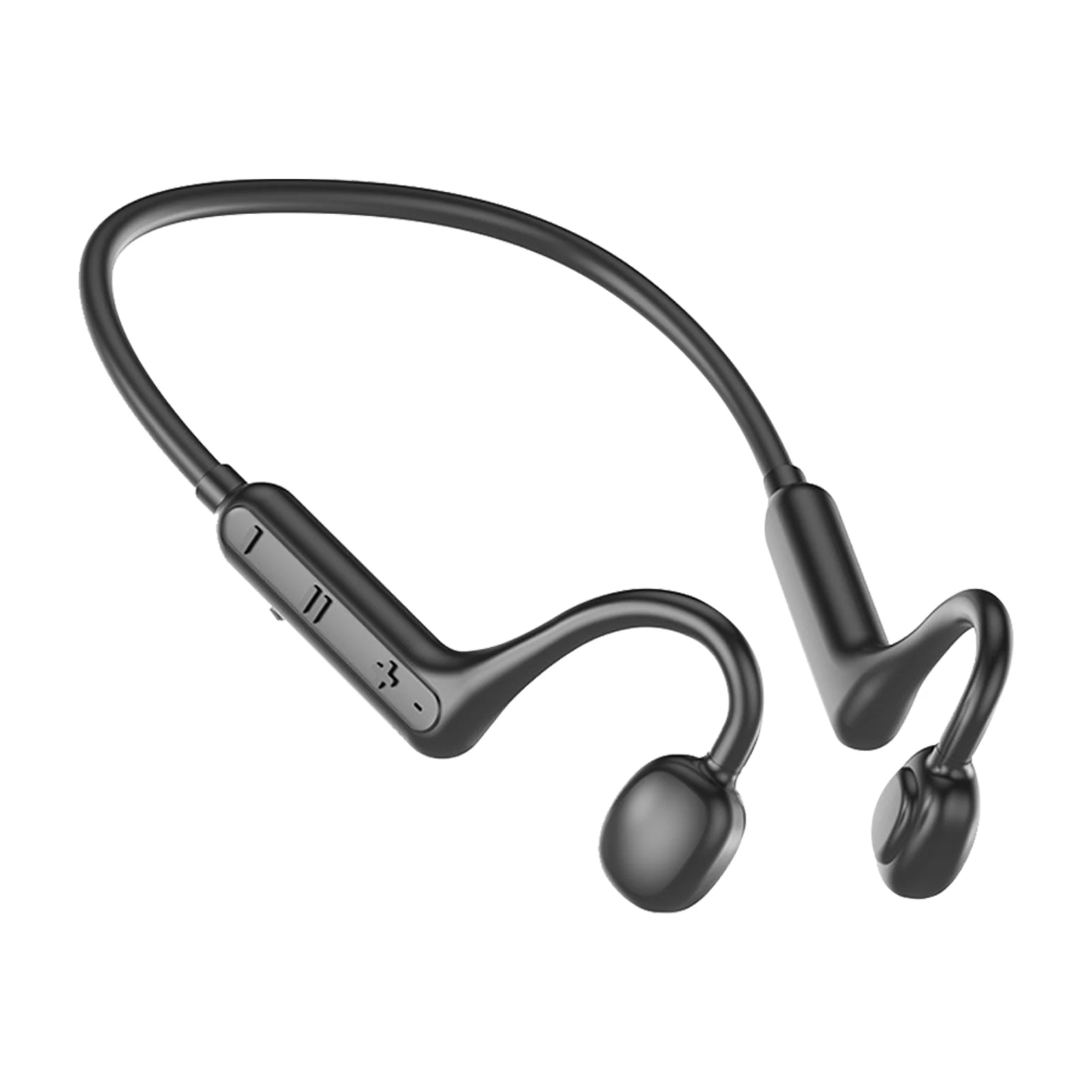 

Bone Conduction Headphone Waterproof Wireless Rechargeable Gym HD Call With Mic Lightweight Running Compatible Sports