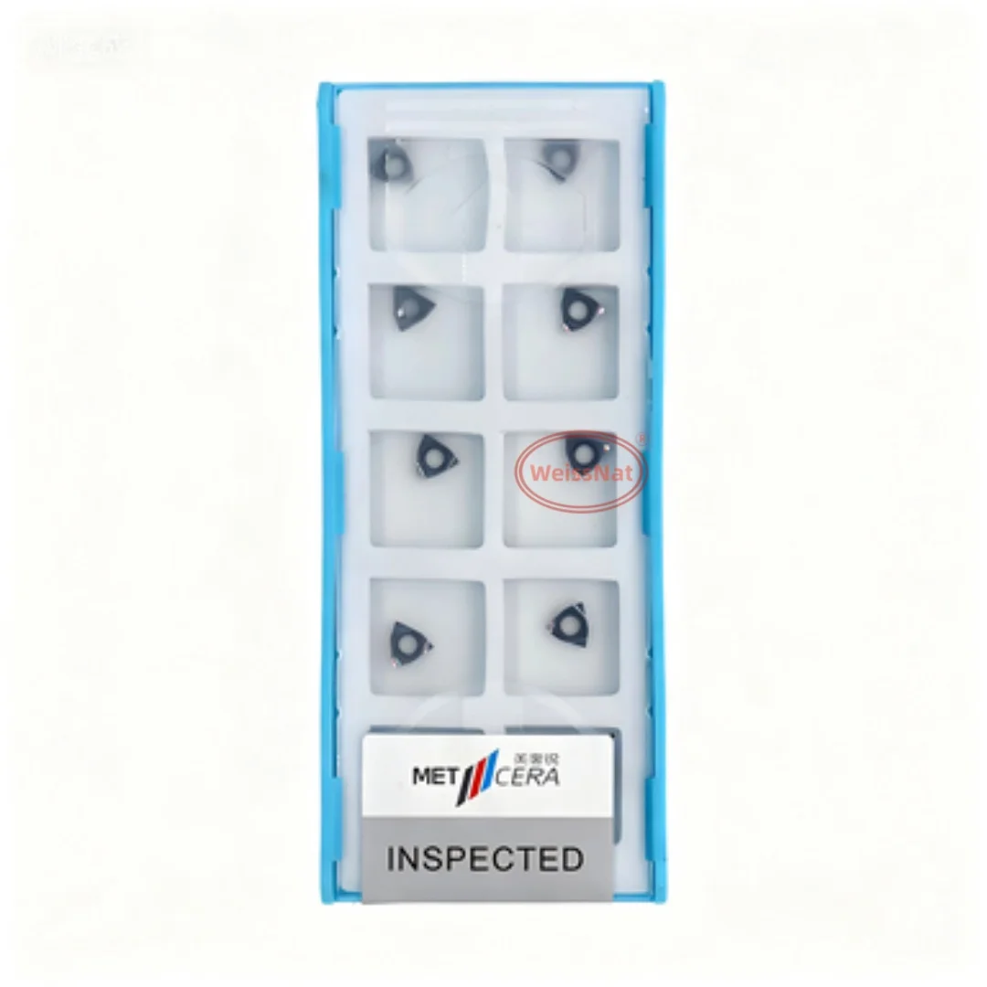 Фото Твердосплавные пластины METCERA WBGT060102L-S1/WBGT060104L-S1 MC1020 (WBGT-вставки) №1