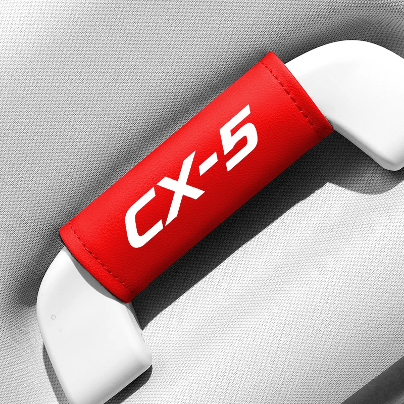 

1 шт., Кожаный Автомобильный подлокотник на крышу, перчатки для защиты ручки двери, чехол для Mazda CX-5 CX5 2013-2019 2020, аксессуары для стайлинга