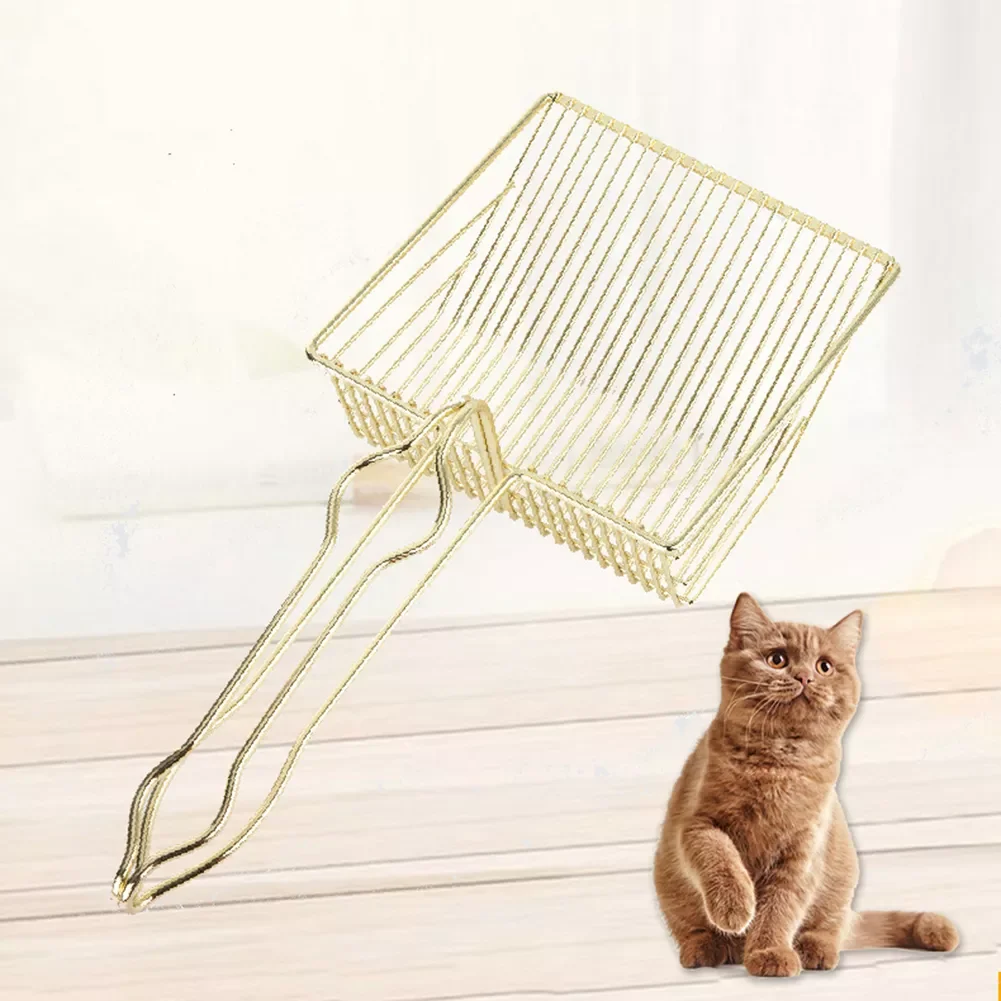 

Multifunctional Cat Litter Shovel Metal Pet Scoop Sand Cleaning Products Toilet for Dog Cat Spoons Supplies