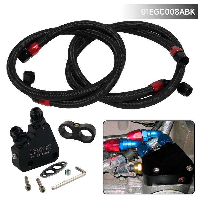 

Адаптер масляного радиатора + шланги 1,4 м/1,6 М подходят для двигателей Chevrolet Corvette C5 C6 C7 Cadillac CTS-V Camaro & Firebird LS