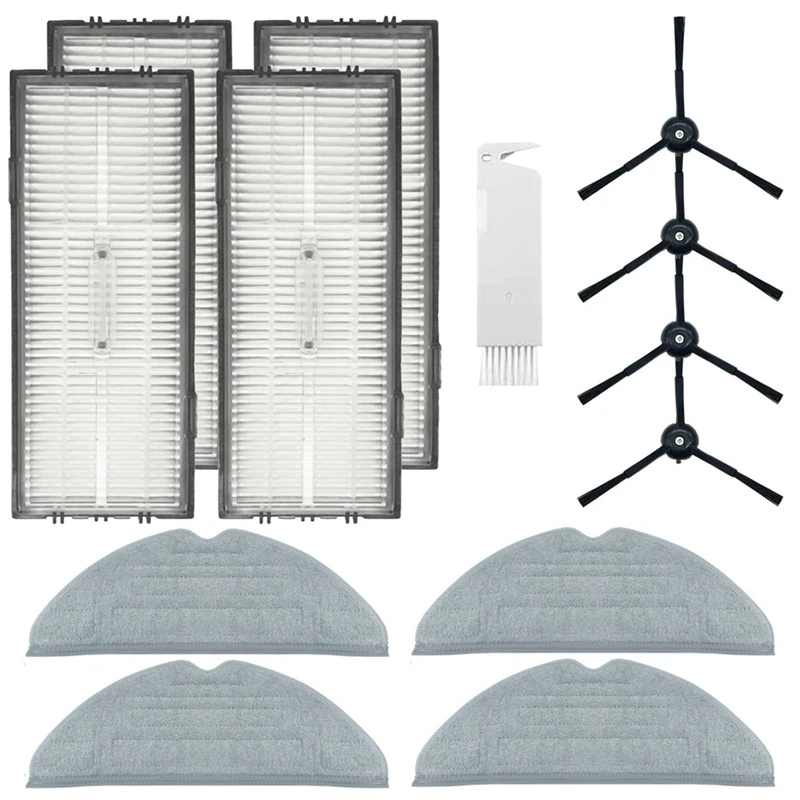 

Replacement Set Reusable Hard Floor Cloth Vacuum Cleaner Accessories For Roborock S8/S8 + S8 Pro G20
