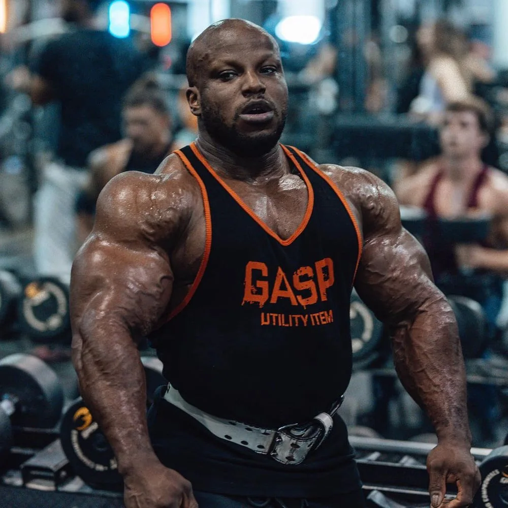 Летняя майка Gaishi для фитнеса бега обтягивающая ребристая высокая эластичность