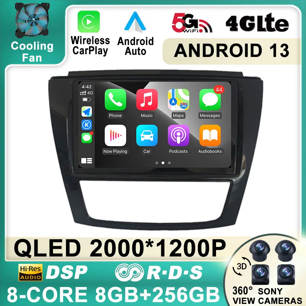 

Автомагнитола на Android 13, мультимедийный видеоплеер для JAC Refine S5 2013-2019, GPS-навигация, Авторадио, стерео аудио, головное устройство 2 Din