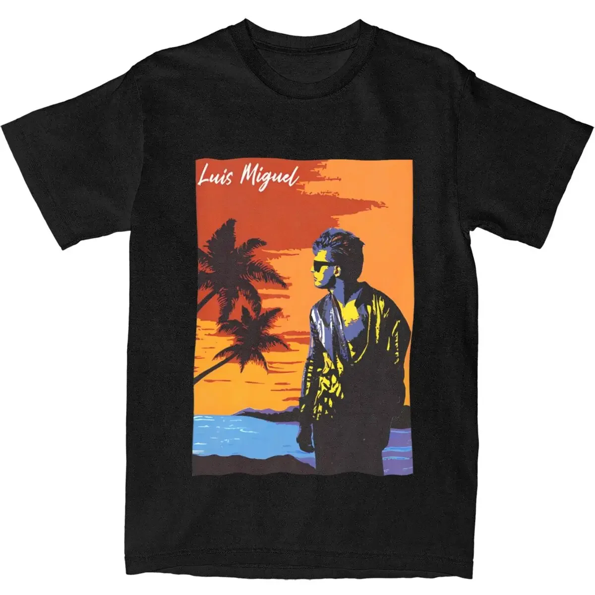 Футболка с коротким рукавом и круглым вырезом 2024 хлопок