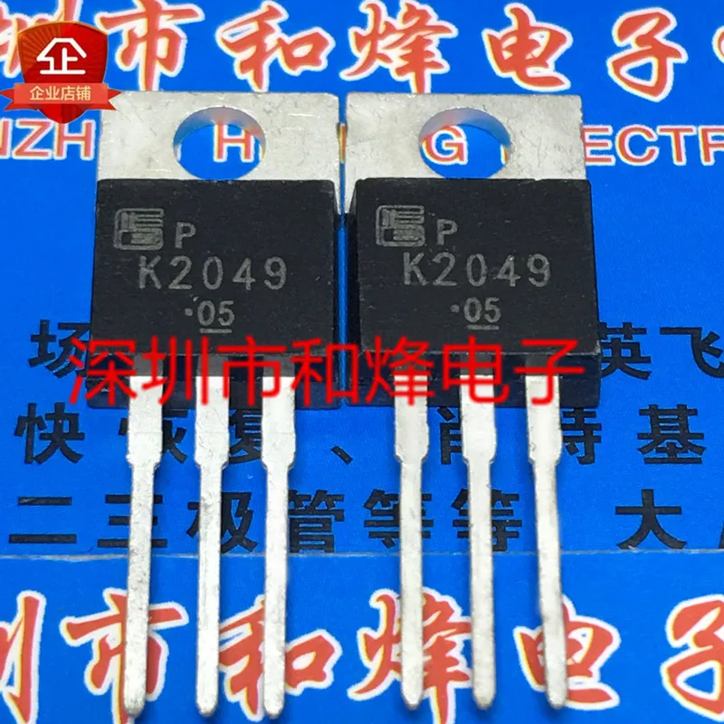 

Оригинальный 6 шт./партия 2SK2049 K2049 TO-220 60V 50A